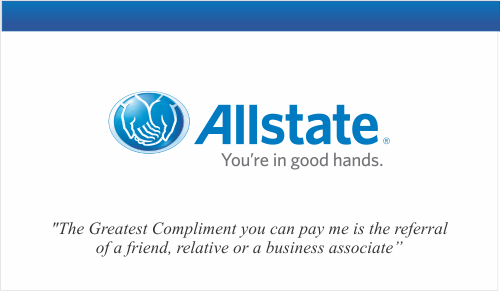 Order Allstate Insurance Business Card Templates